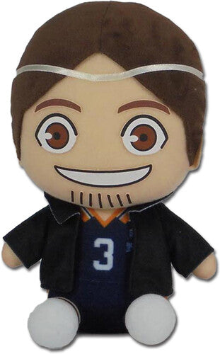 Hakyu!! S3 Asahi Jacket Sitting Pose 7 Inch Plush - Hakyu!! S3 Asahi Jacket Sitting Pose 7 Inch Plush - Collectibles