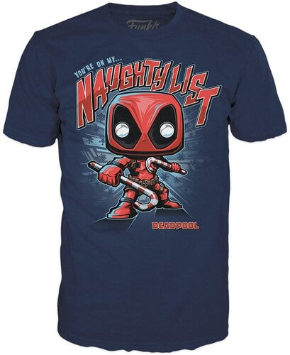 Funko Pop! & Tee: - Marvel- Deadpool Hld- L - Collectibles