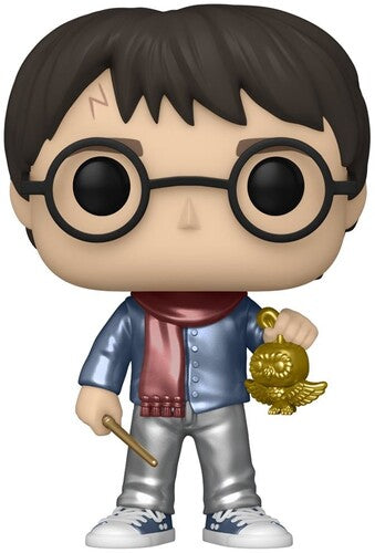 Funko Pop! & Tee: - Harry Potter- Harry Xmas- M - Collectibles