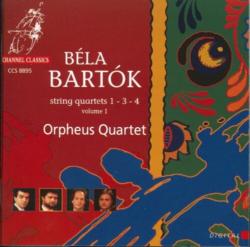Bartok / Orpheus String Quartet - String Quartet 1 3 & 4 - Music CD
