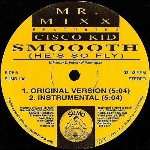 Mr Mixx - Smoooth - Vinyl Record