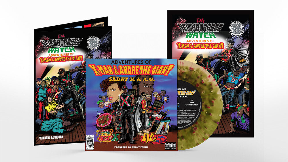 Adventures Of X-Man & Andre The Giant [7" Vinyl] Vinyl Record