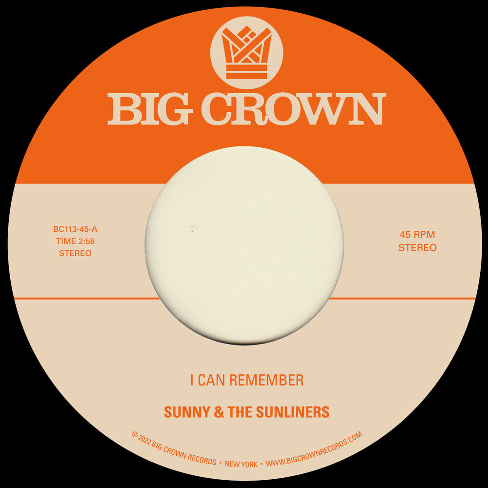 I Can Remember B/W Sitting In The Park [7" Vinyl] Vinyl Record