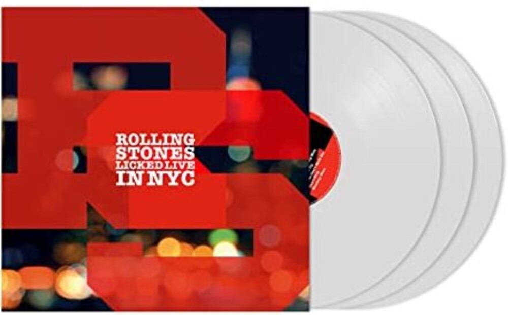 The Rolling Stones - Licked Live In NYC [Limited Edition White 3 LP]