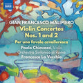 Malipiero / Chiavacci / Orchestra Sinfonica - Violin Concertos 1 & 2 / Per Favola Cavalleresca - Music CD