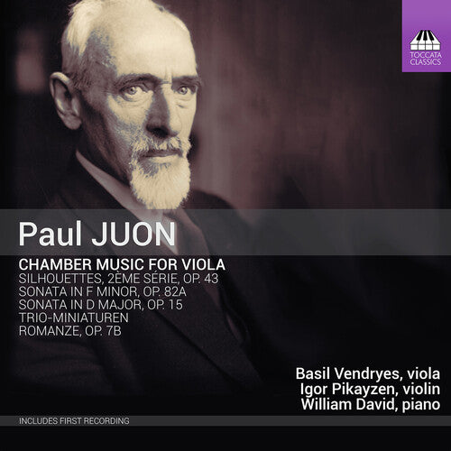 Juon / Vendryes / David - Chamber Music For Viola - Music CD