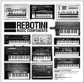 Rebotini,arnaud - Music Components - White & Black - Vinyl Record