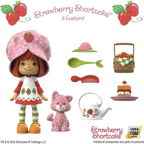 Boss Fight Studio - Strawberry Shortcake Strawberry Shortcake & Custar - Collectibles