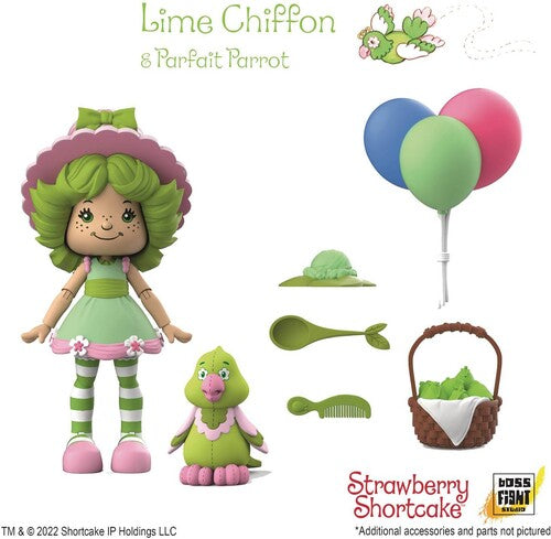 Boss Fight Studio - Strawberry Shortcake Lime Chiffon & Parfait Parrot - Collectibles