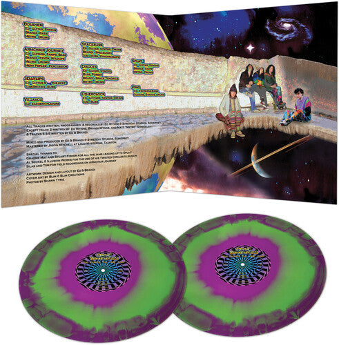 Ozric Tentacles - Floor's Too Far Away - Purple/green Haze