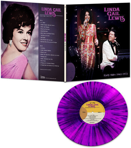 Linda Gail Lewis - Early Sides 1963-1973 - Purple Splatter