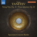Taneyev / Spectrum Concerts Berlin - String Trio 31 - Music CD