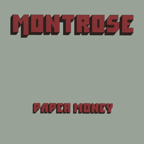 Montrose - Paper Money [Clear Red]