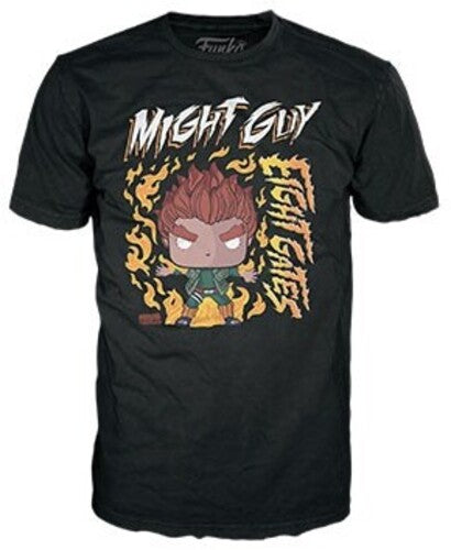 Funko Boxed Tee: - Naruto- 8 Gates Guy- L - Collectibles