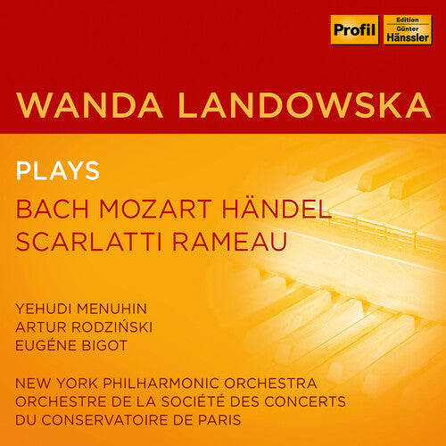 Bach,j.s. / Menuhin / New York Philharmonic Orch - Wanda Landowska Plays - Music CD