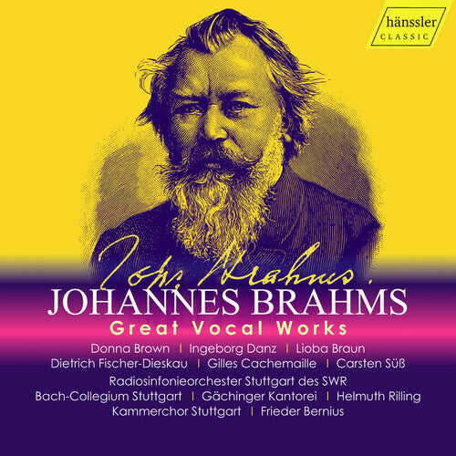 Brahms / Stuttgart / Braun - Great Vocal Works - Music CD
