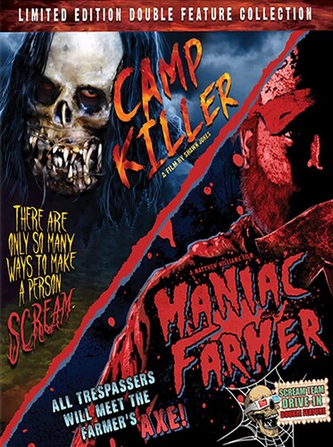 Camp Killer And Maniac Farmer (double Feature) - Camp Killer And Maniac Farmer (double Feature) - Blu-ray