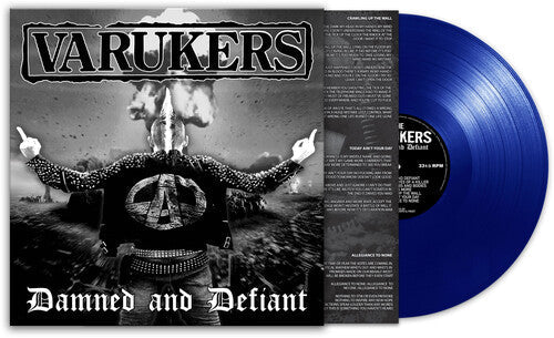 Varukers - Damned & Defiant - Blue