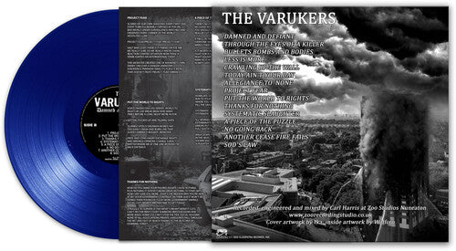 Varukers - Damned & Defiant - Blue