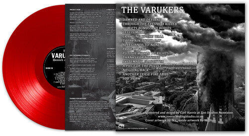 Varukers - Damned & Defiant - Red