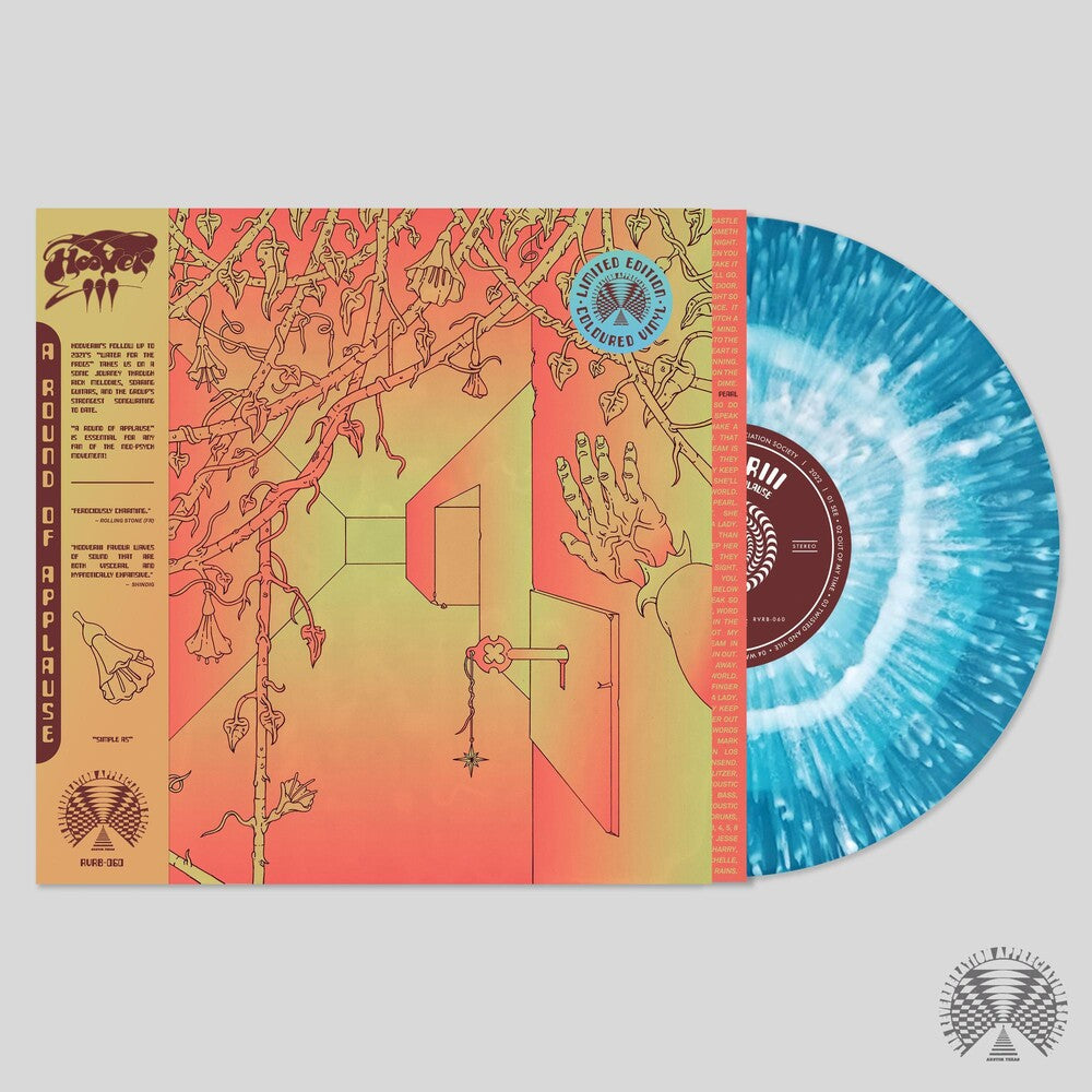 A Round Of Applause [Indie Exclusive Limited Edition Bone inside Ocean Blue with Bone Splatter LP] Vinyl Record