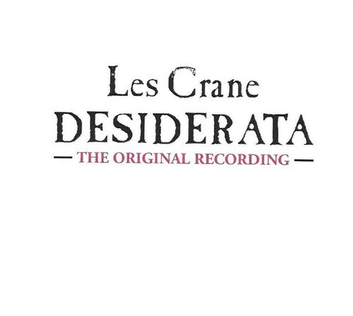 Crane,les - Desiderata - Music CD