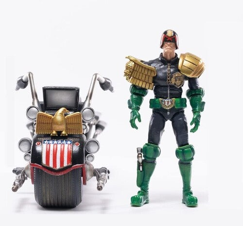 Hiya Toys - Judge Dredd Dredd & Lawmaster Mk Ii Px 1/8 Exquisi - Collectibles