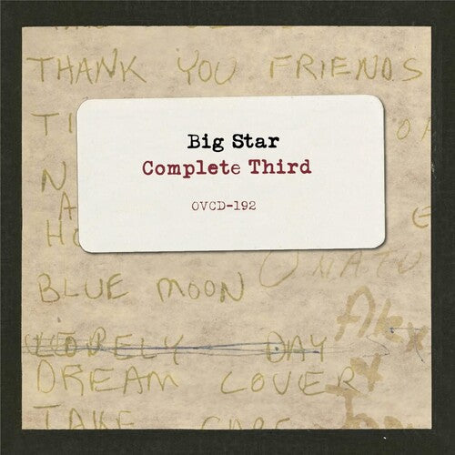 Big Star - Complete Third - Music CD