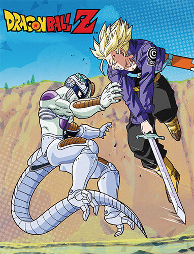 Dragon Ball Z Mecha Frieza & Trunks Throw Blanket - Dragon Ball Z Mecha Frieza & Trunks Throw Blanket - Special Products