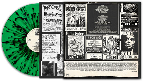 Brain Eaters - Brian Eaters - Green & Black Splatter
