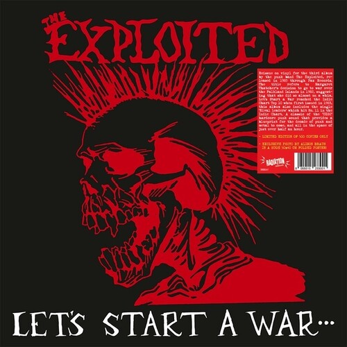 Exploited - Let's Start A War Said Maggie One Day - Vinyl Record