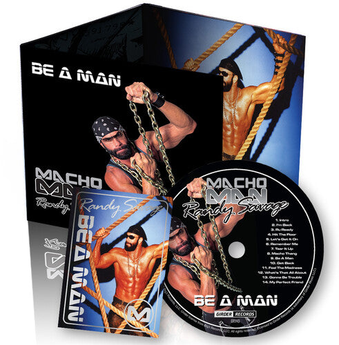 Macho Man Randy Savage - Be A Man - Music CD
