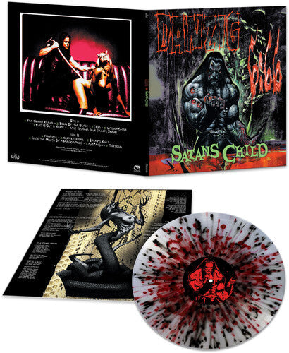 Danzig - 6:66: Satan's Child [Red, Black & White Splatter]