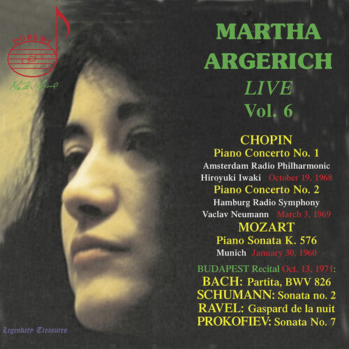 Bach,j.s. / Argerich - Martha Argerich Live 6 - Music CD