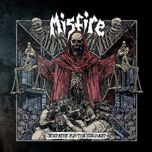 Misfire - Sympathy For The Ignorant - Clear Base W/ruby - Vinyl Record