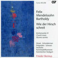 Mendelssohn / Ziesak / Schneiderman / Bernius - Wie Der Hirsch Schreit: Church Music 4 - Music CD