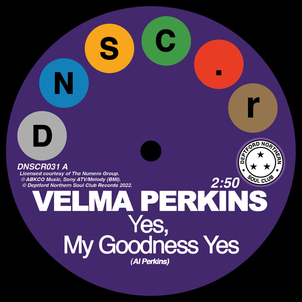 Goodness Yes / You Can't Blame Me [7" Vinyl] Vinyl Record