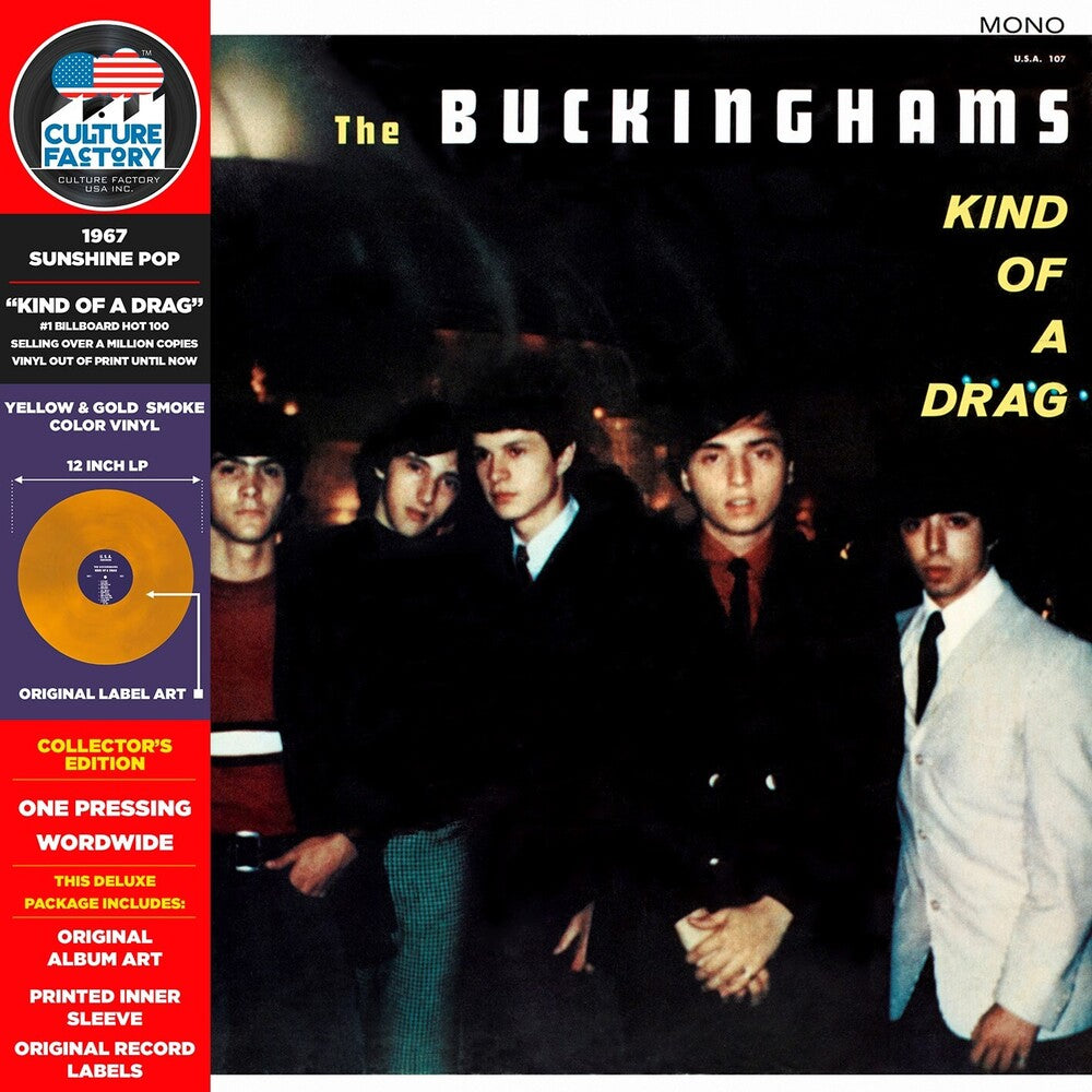 Kind Of A Drag - Sunshine Yellow Burst [Colored Vinyl] Vinyl Record