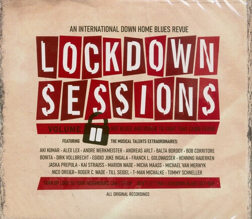 Lockdown Sessions 2: Hot Blues & Boogie / Various - Lockdown Sessions 2: Hot Blues & Boogie / Various - Music CD