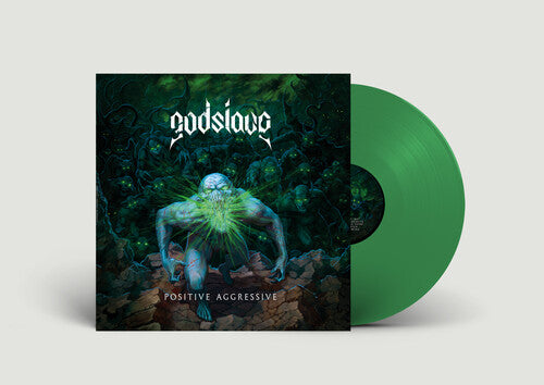 Godslave - Positive Aggressive - Green - Vinyl Record