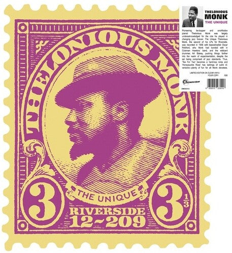 Monk,thelonious - Unique - Vinyl Record