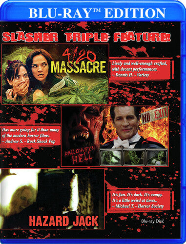 Slasher Triple Feature: 4/20 Massacre - Halloween - Slasher Triple Feature: 4/20 Massacre - Halloween - Blu-ray