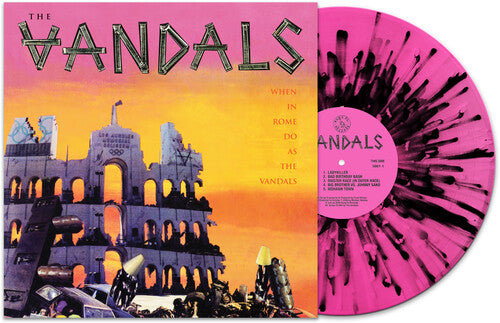 The Vandals - When In Rome Do As The Vandals [Pink/Black Splatter]