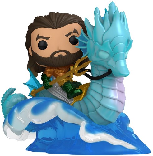 Funko Pop! Ride Dlx: - Aquaman 2- Pop! 10 - Collectibles