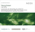 Katzer,georg - Late Works - Music CD