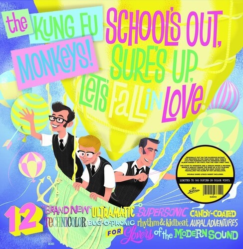 Kung Fu Monkeys - School's Out Surf's Up Let's Fall In Love - Vinyl Record
