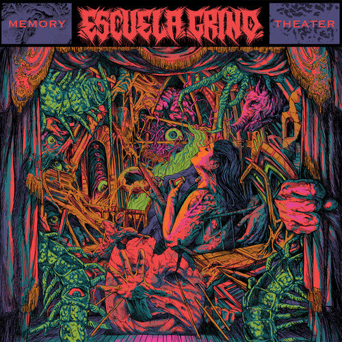 Escuela Grind - Memory Theater - Clear Pink - Vinyl Record