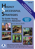 Dr. Patricia Vardin - Highly Successful Strategies To Guide Young Childr - DVD