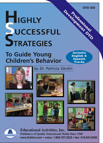 Dr. Patricia Vardin - Highly Successful Strategies To Guide Young Childr - DVD