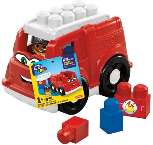 Mega Bloks - Lil Vehicles Freddy Fire Truck - Collectibles